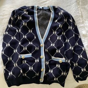 Maje Blue Cardigan